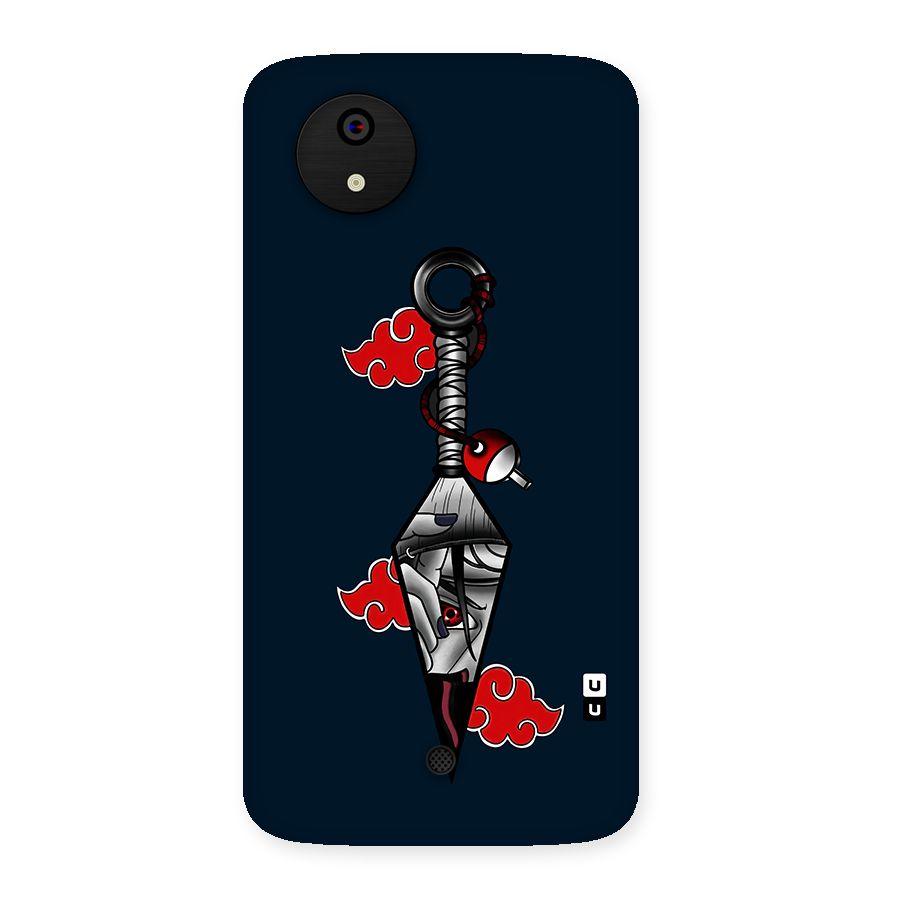 Itachi Kunai Naruto Back Case for Micromax Canvas A1