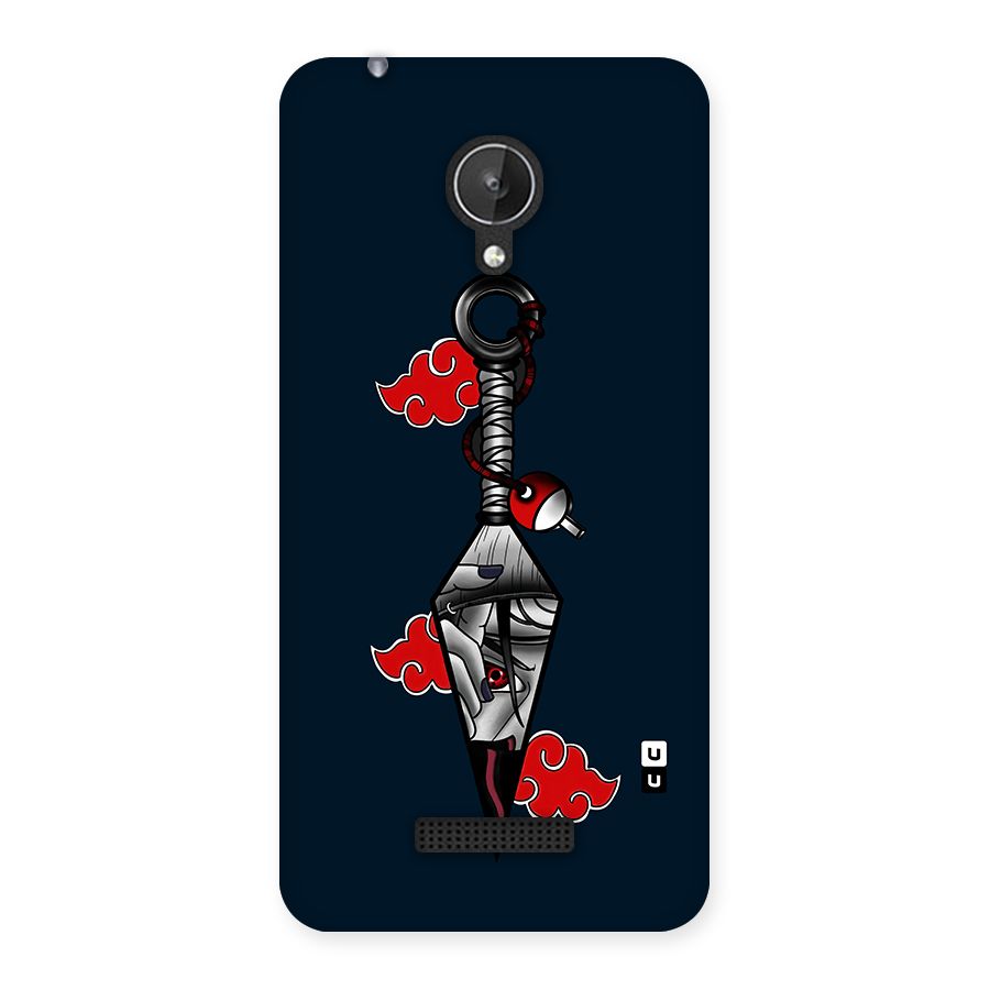 Itachi Kunai Naruto Back Case for Micromax Canvas Spark Q380