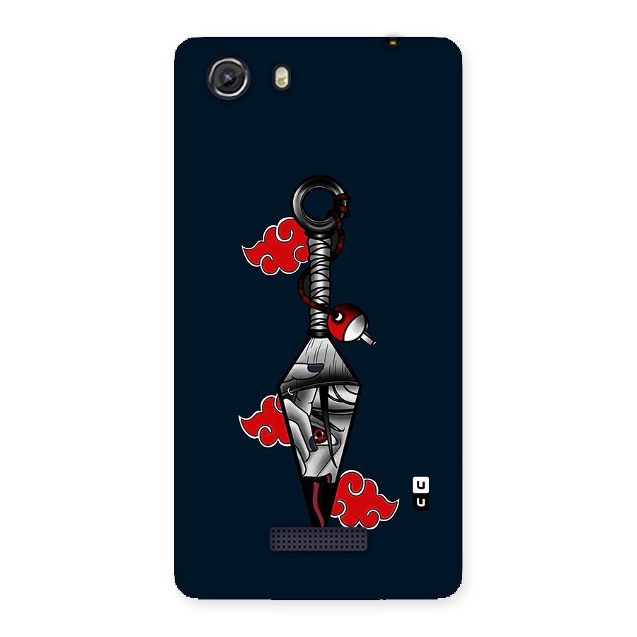 Itachi Kunai Naruto Back Case for Micromax Unite 3