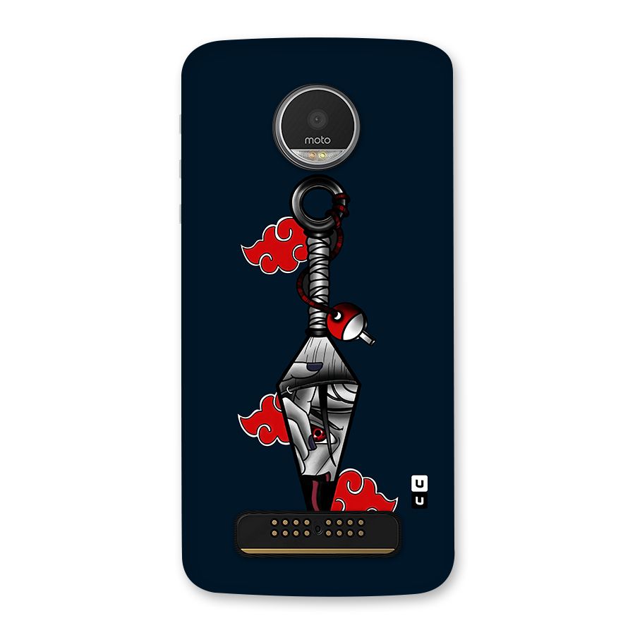 Itachi Kunai Naruto Back Case for Moto Z Play