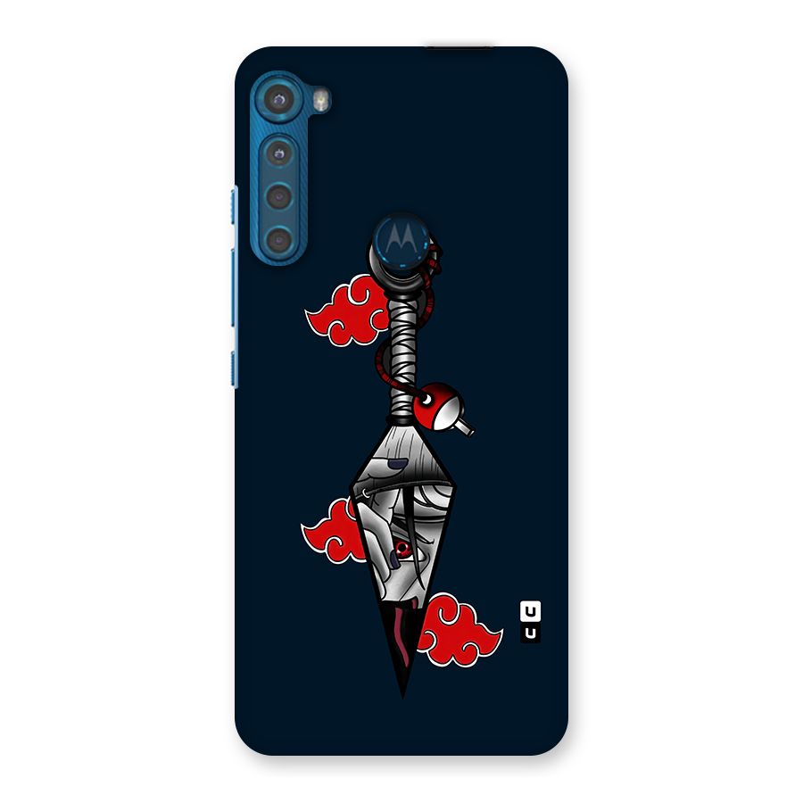 Itachi Kunai Naruto Back Case for Motorola One Fusion Plus