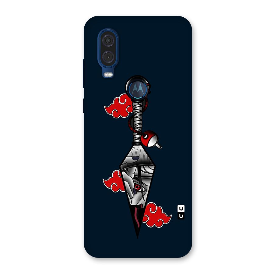 Itachi Kunai Naruto Back Case for Motorola One Vision