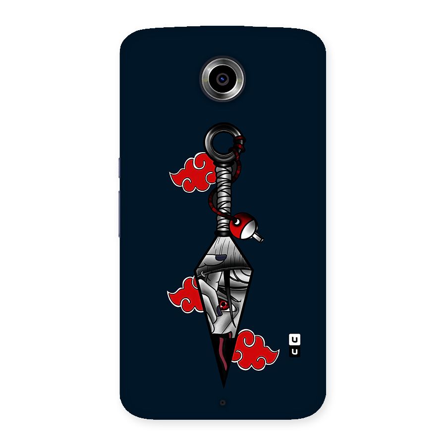 Itachi Kunai Naruto Back Case for Nexsus 6