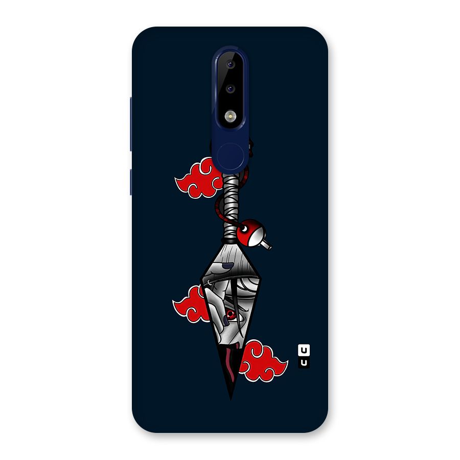 Itachi Kunai Naruto Back Case for Nokia 5.1 Plus