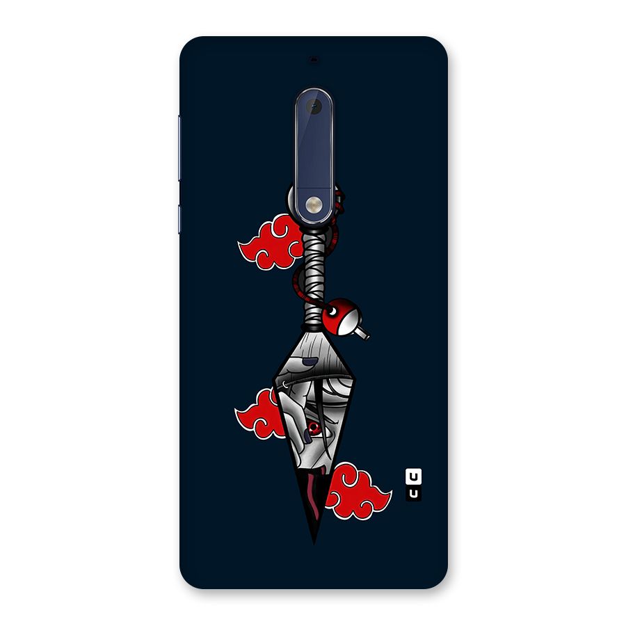 Itachi Kunai Naruto Back Case for Nokia 5