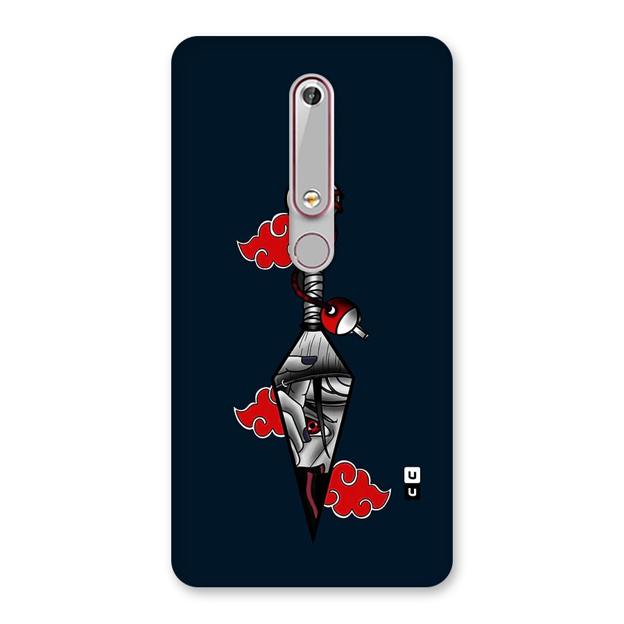 Itachi Kunai Naruto Back Case for Nokia 6.1