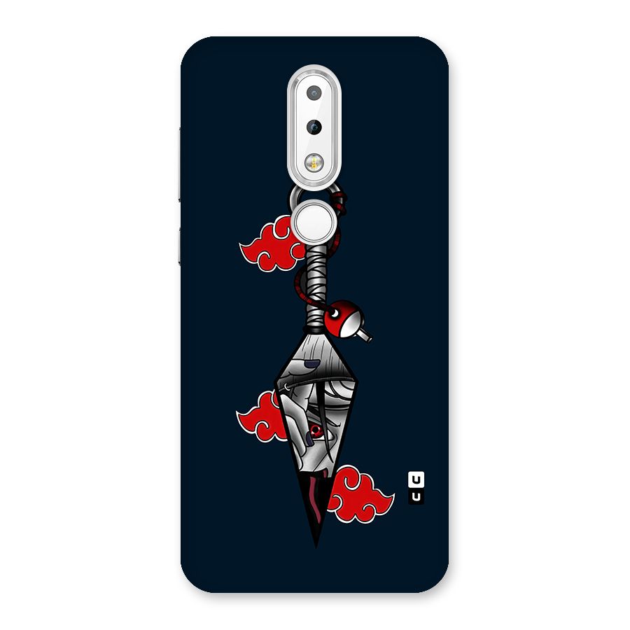 Itachi Kunai Naruto Back Case for Nokia 6.1 Plus