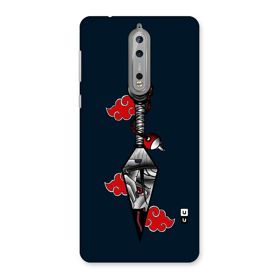 Itachi Kunai Naruto Back Case for Nokia 8