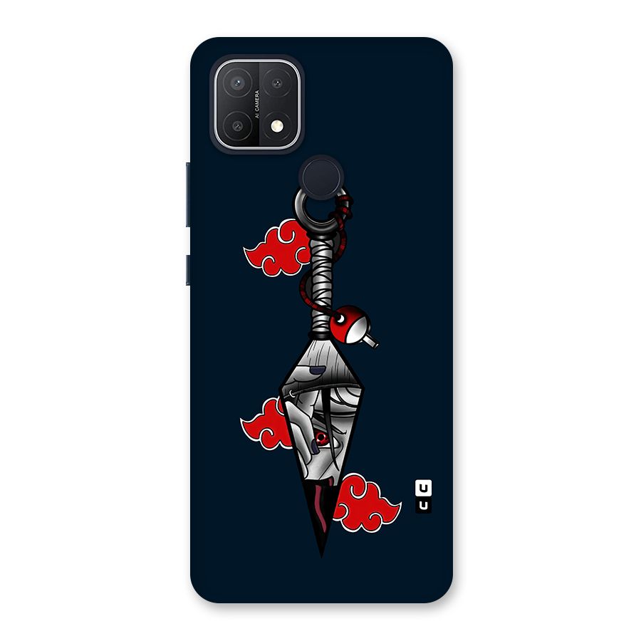 Itachi Kunai Naruto Back Case for Oppo A15s