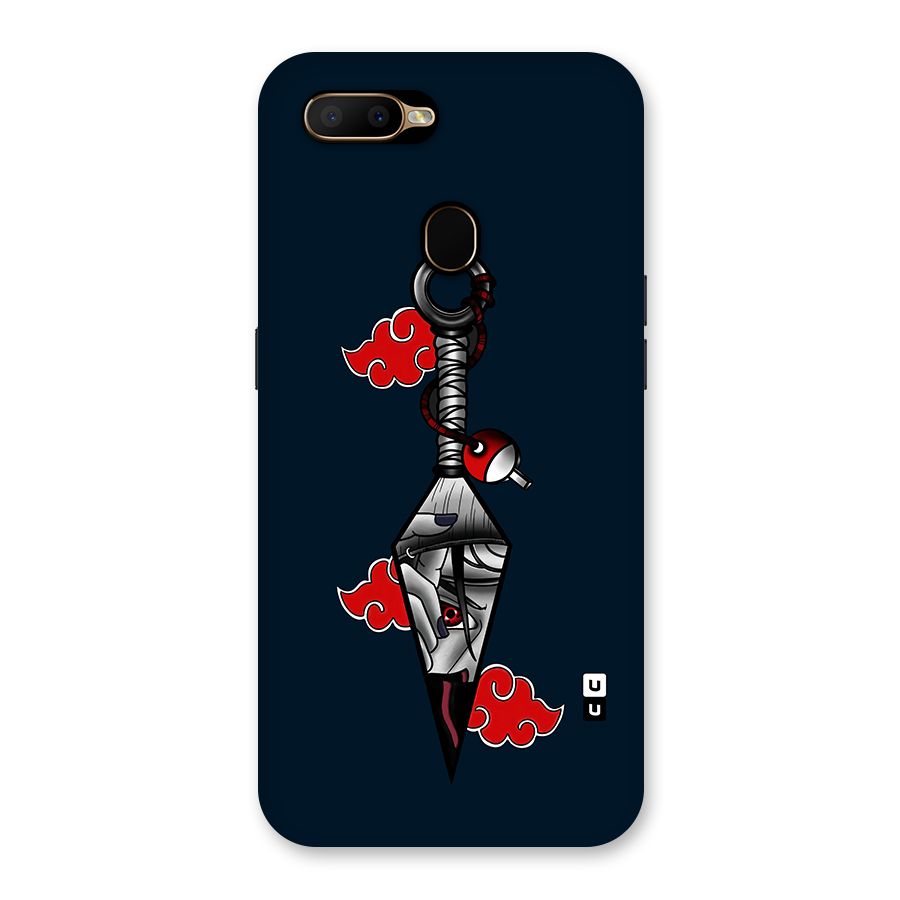 Itachi Kunai Naruto Back Case for Oppo A5s