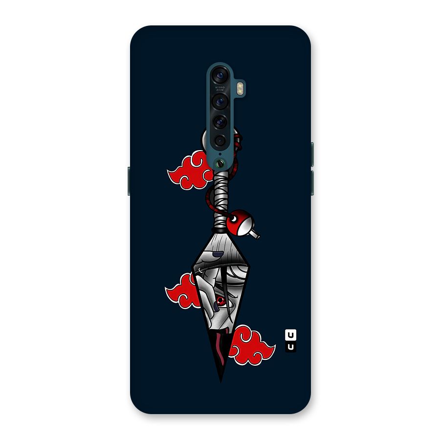 Itachi Kunai Naruto Back Case for Oppo Reno2
