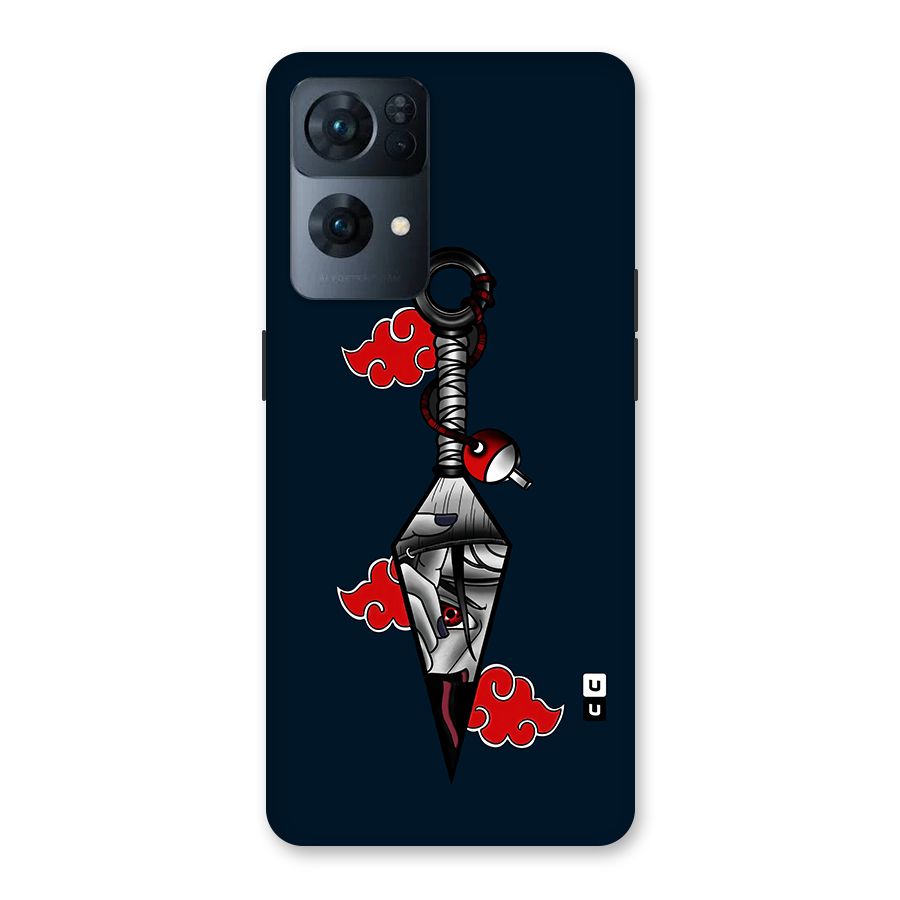 Itachi Kunai Naruto Back Case for Oppo Reno7 Pro 5G