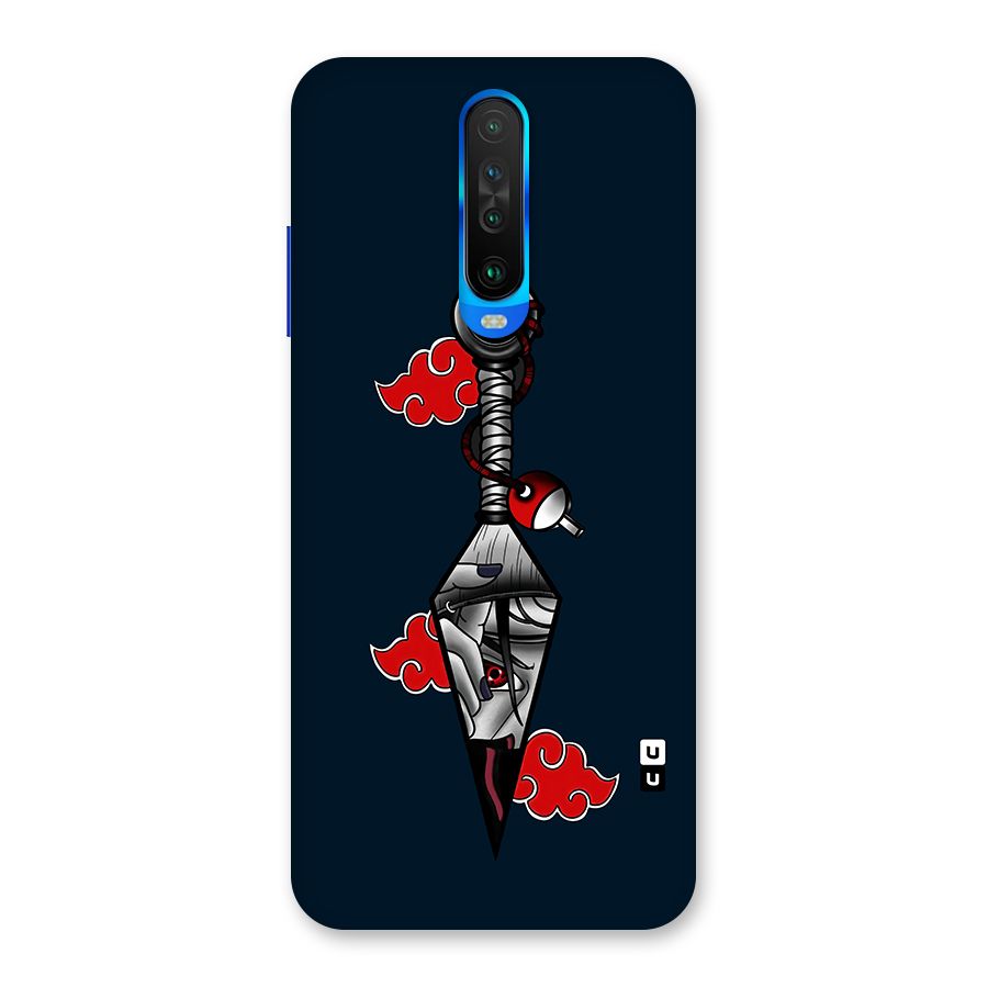Itachi Kunai Naruto Back Case for Poco X2
