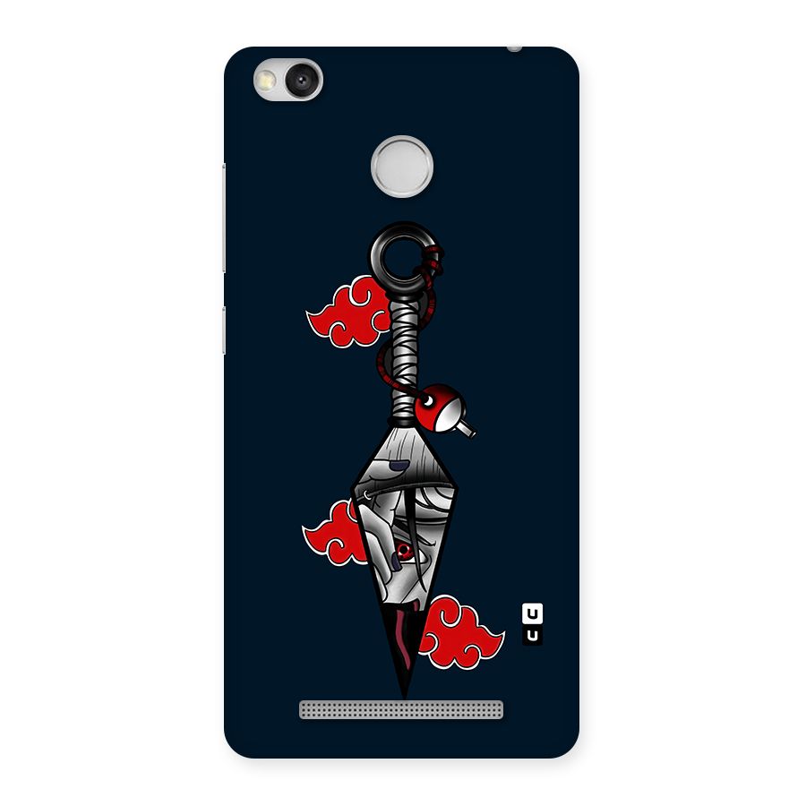 Itachi Kunai Naruto Back Case for Redmi 3S Prime