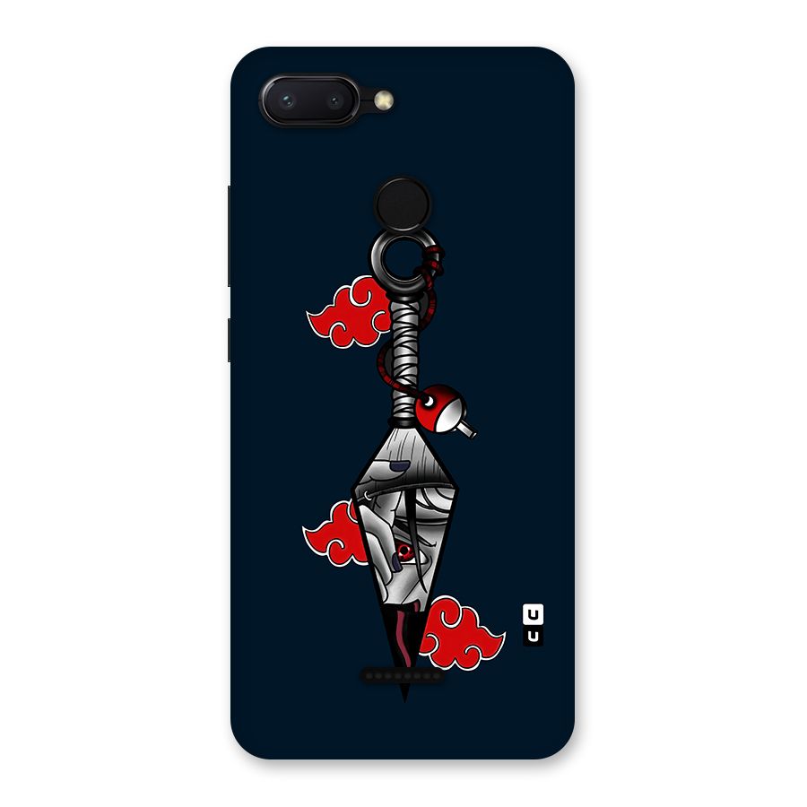 Itachi Kunai Naruto Back Case for Redmi 6
