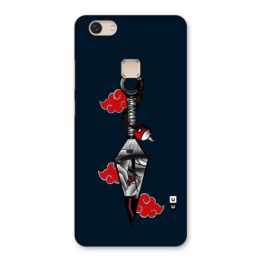 Itachi Kunai Naruto Back Case for Vivo V7