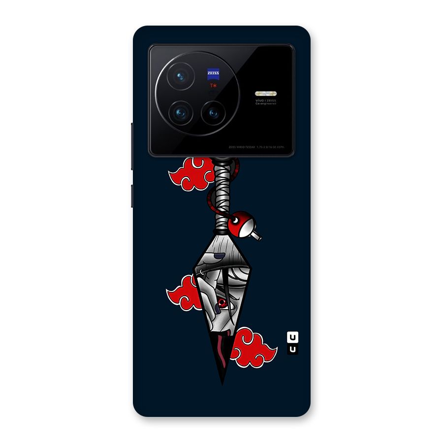 Itachi Kunai Naruto Back Case for Vivo X80