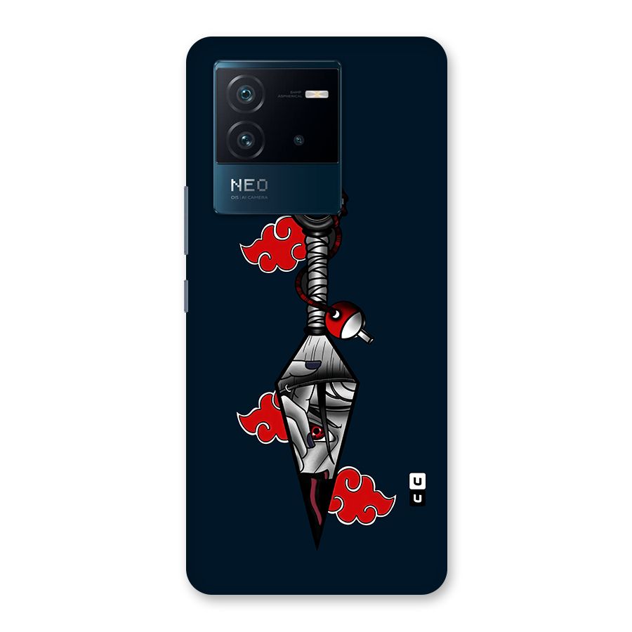 Itachi Kunai Naruto Back Case for Vivo iQOO Neo 6 5G