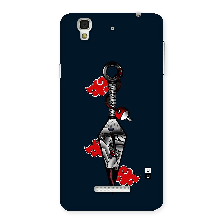 Itachi Kunai Naruto Back Case for YU Yureka Plus