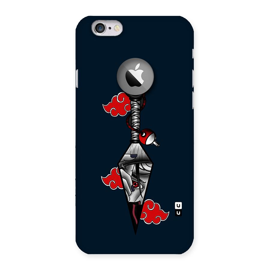 Itachi Kunai Naruto Back Case for iPhone 6 Logo Cut