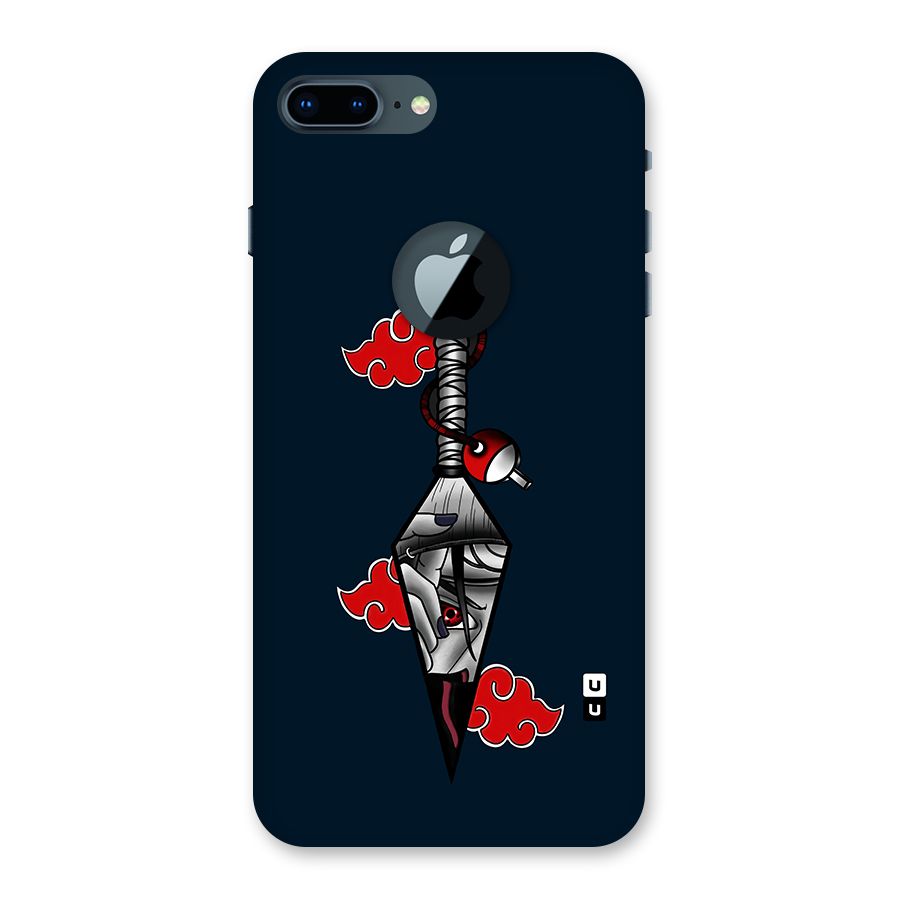 Itachi Kunai Naruto Back Case for iPhone 7 Plus Logo Cut