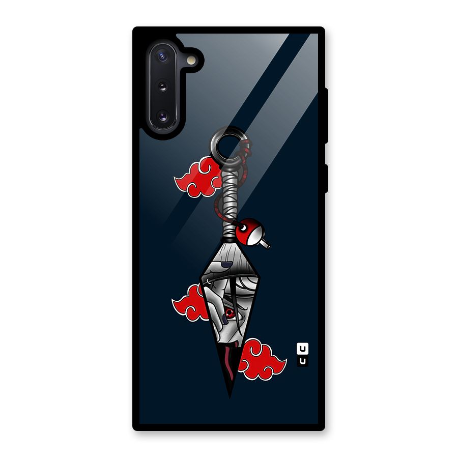 Itachi Kunai Naruto Glass Back Case for Galaxy Note 10