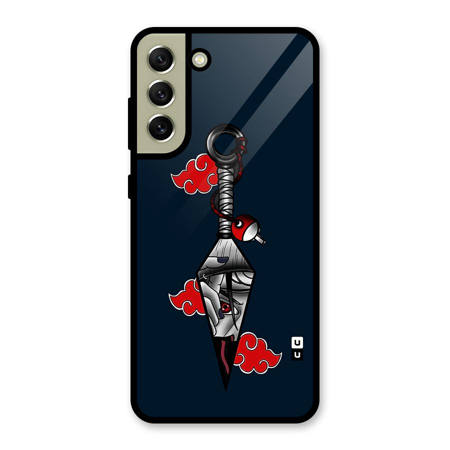 Itachi Kunai Naruto Glass Back Case for Galaxy S21 FE 5G