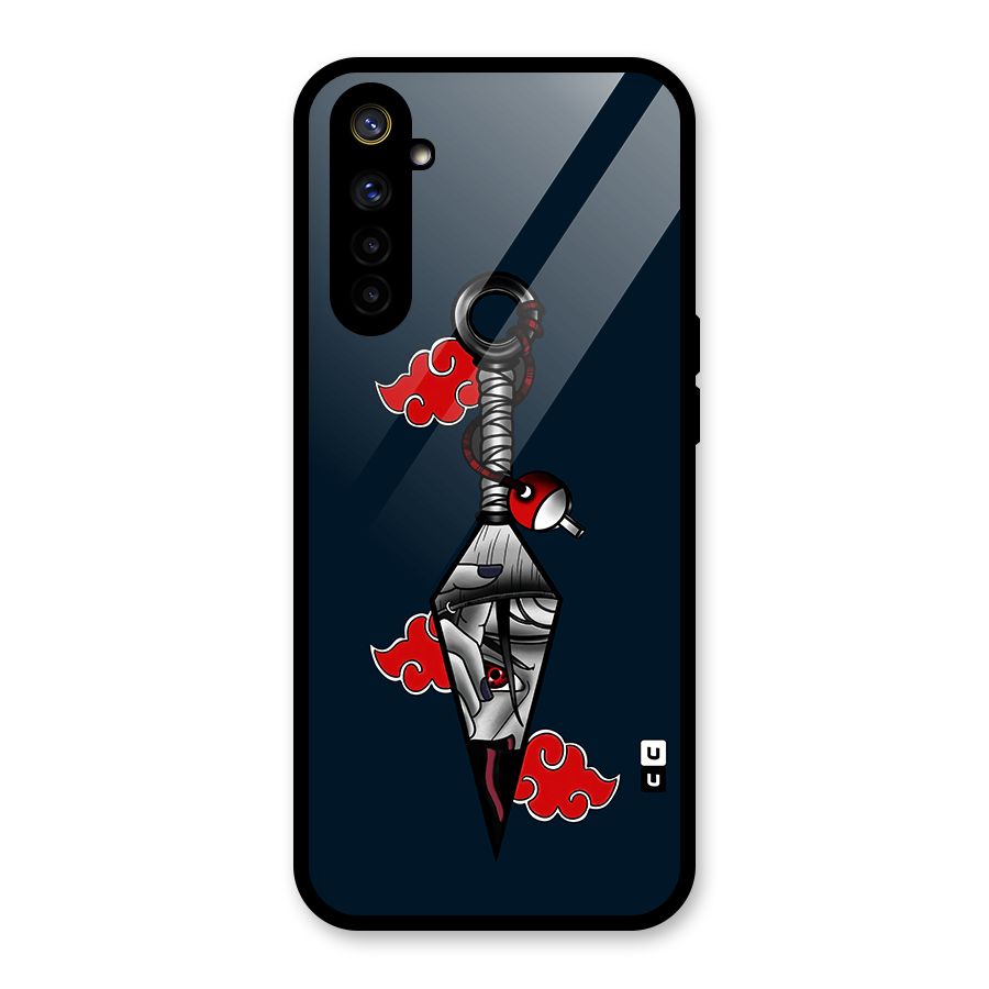 Itachi Kunai Naruto Glass Back Case for Realme 6