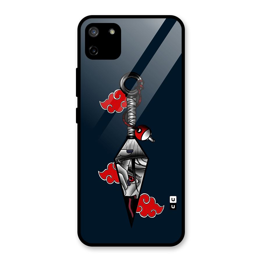Itachi Kunai Naruto Glass Back Case for Realme C11
