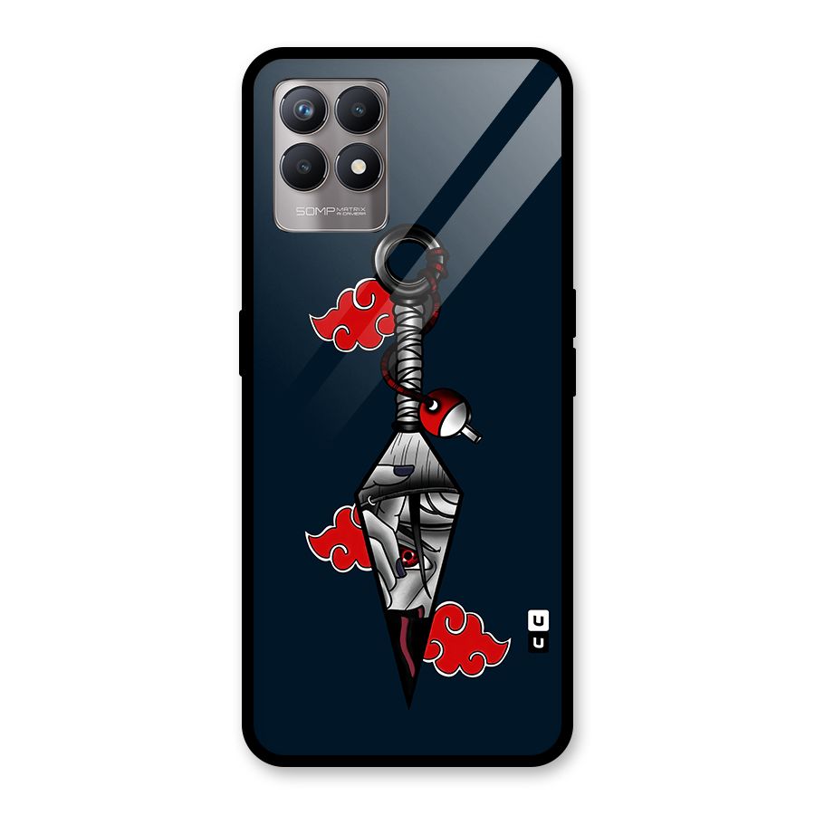 Itachi Kunai Naruto Glass Back Case for Realme Narzo 50
