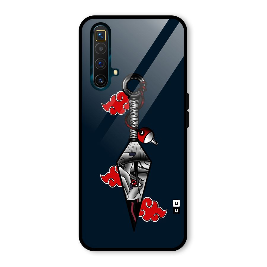 Itachi Kunai Naruto Glass Back Case for Realme X3