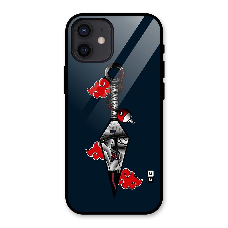 Itachi Kunai Naruto Glass Back Case for iPhone 12