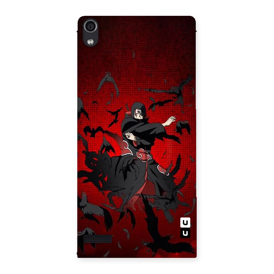 Itachi Stance For War Back Case for Ascend P6
