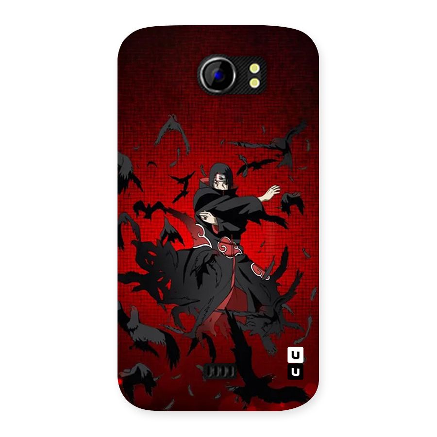 Itachi Stance For War Back Case for Canvas 2 A110