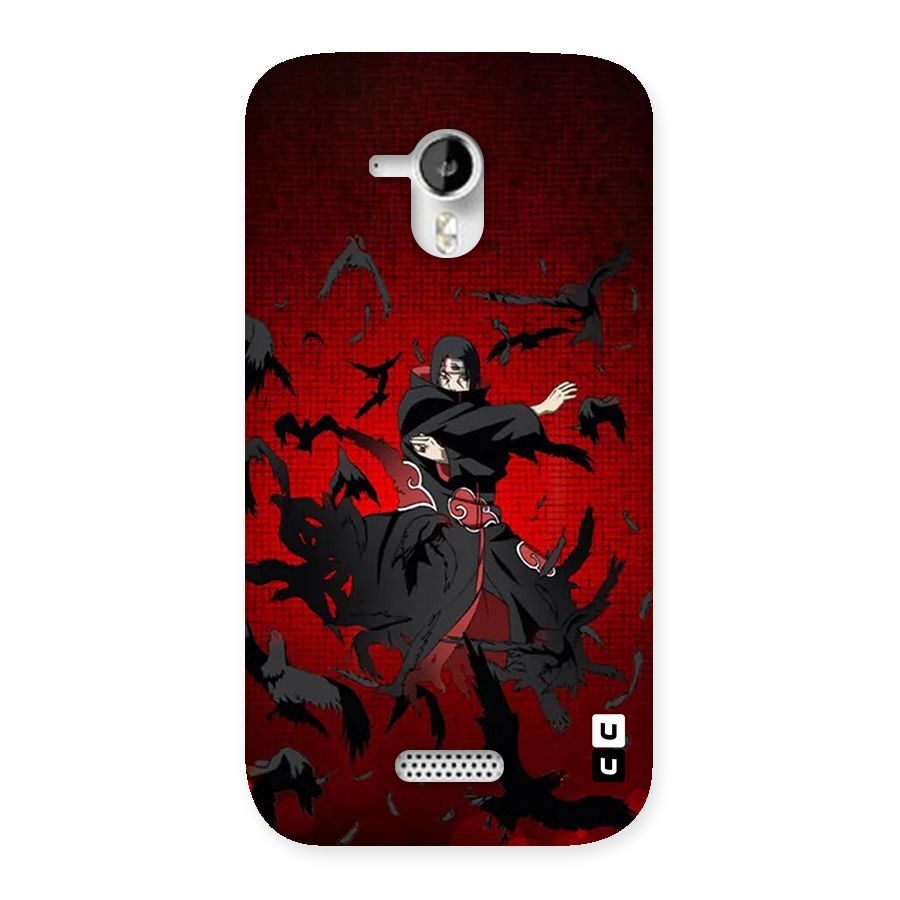 Itachi Stance For War Back Case for Canvas HD A116