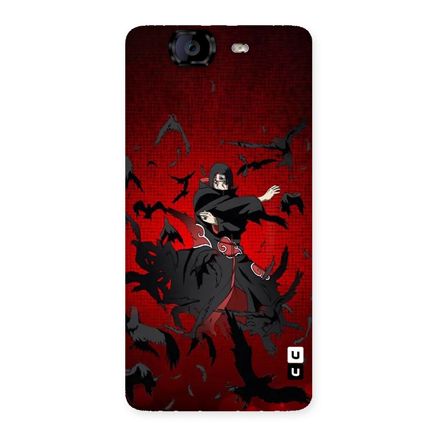 Itachi Stance For War Back Case for Canvas Knight A350