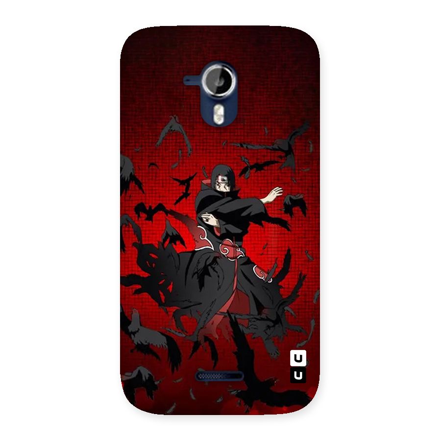 Itachi Stance For War Back Case for Canvas Magnus A117