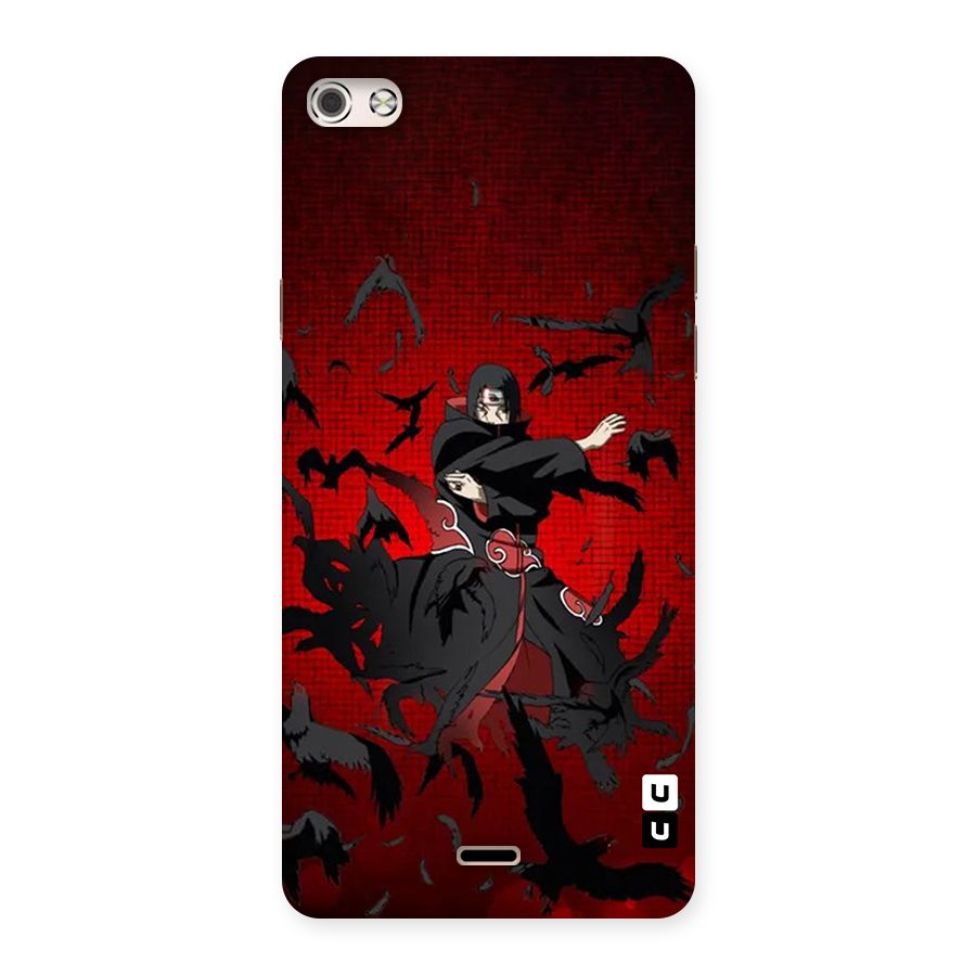 Itachi Stance For War Back Case for Canvas Silver 5