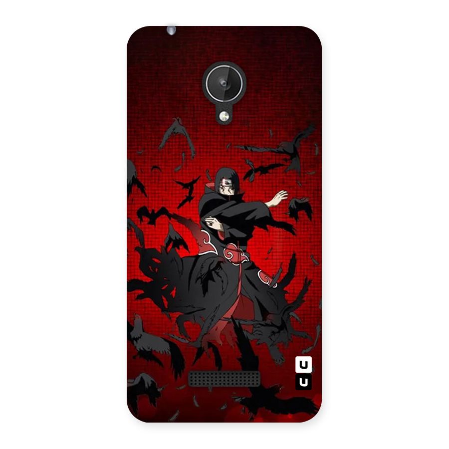 Itachi Stance For War Back Case for Canvas Spark Q380