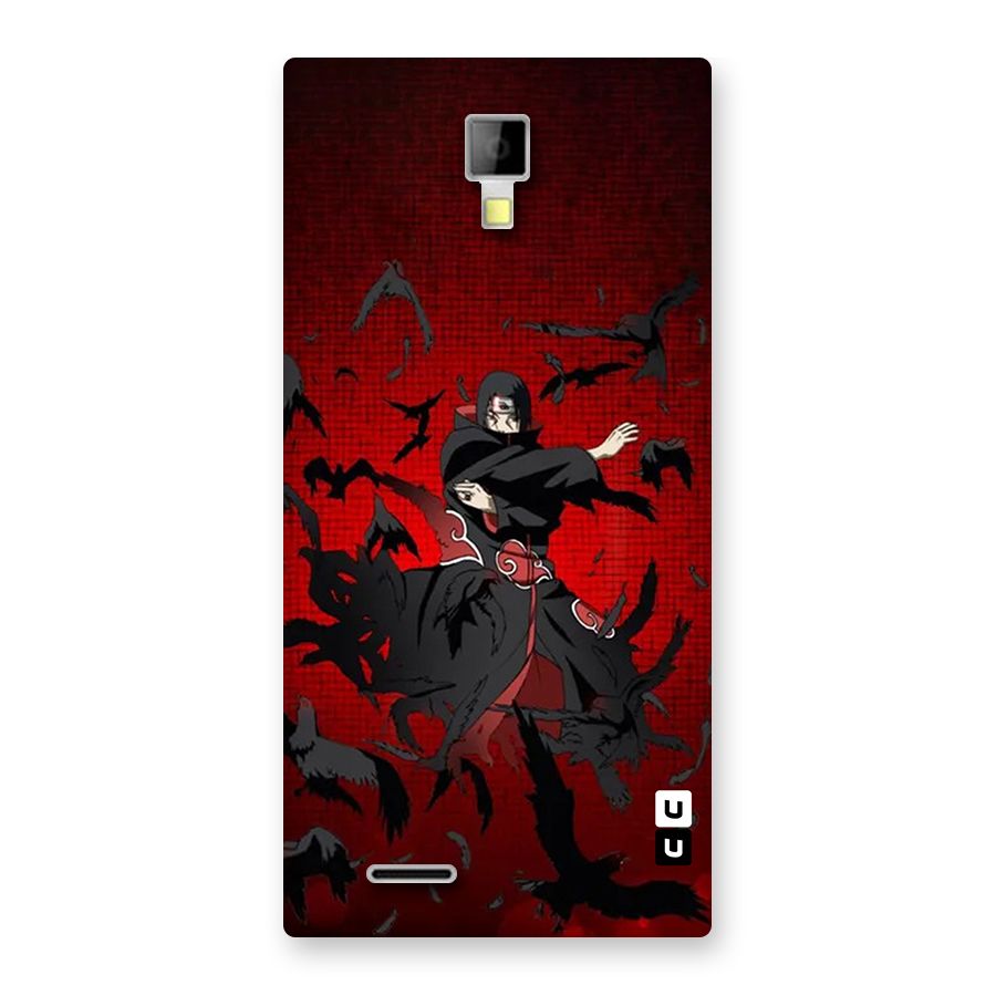 Itachi Stance For War Back Case for Canvas Xpress A99
