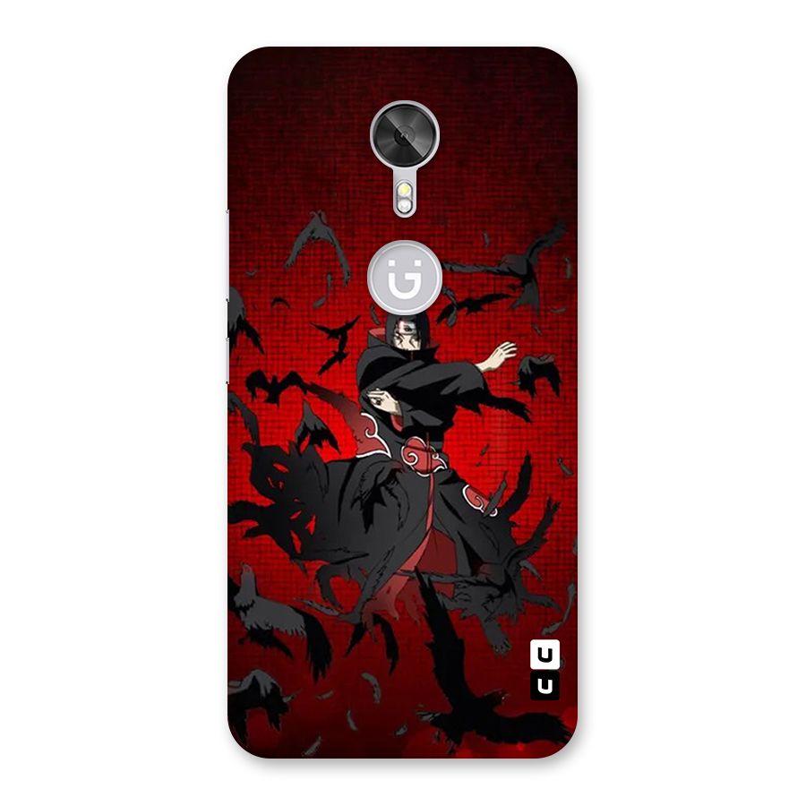 Itachi Stance For War Back Case for Gionee A1