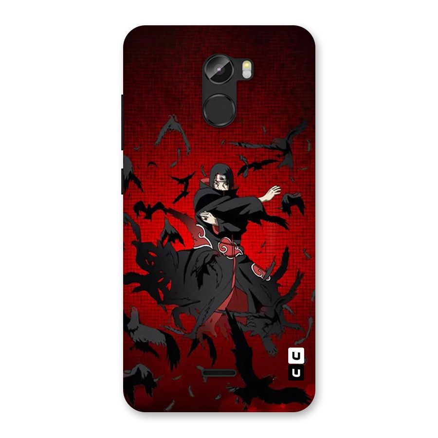 Itachi Stance For War Back Case for Gionee X1