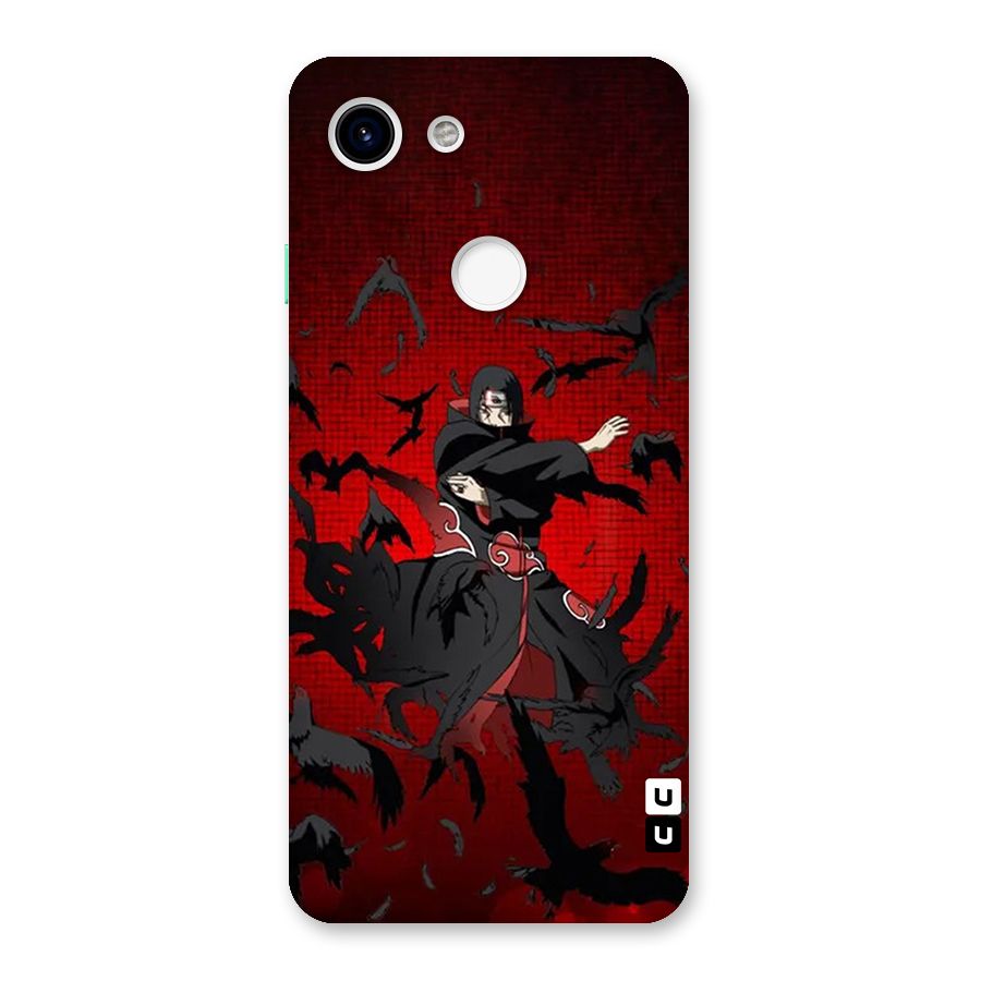 Itachi Stance For War Back Case for Google Pixel 3