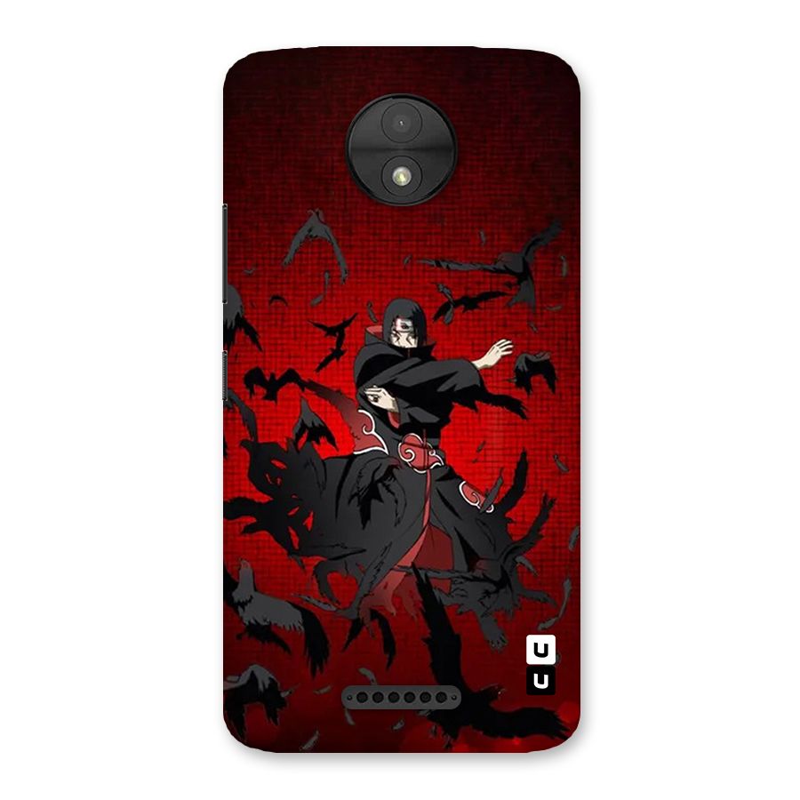 Itachi Stance For War Back Case for Moto C