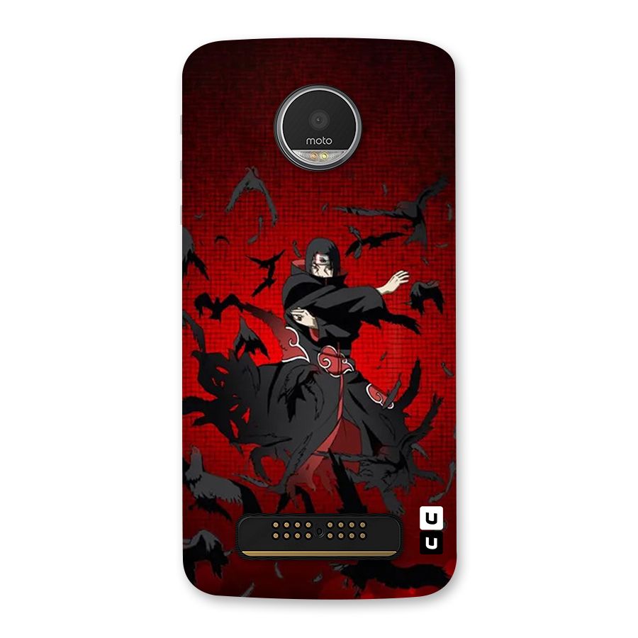 Itachi Stance For War Back Case for Moto Z Play