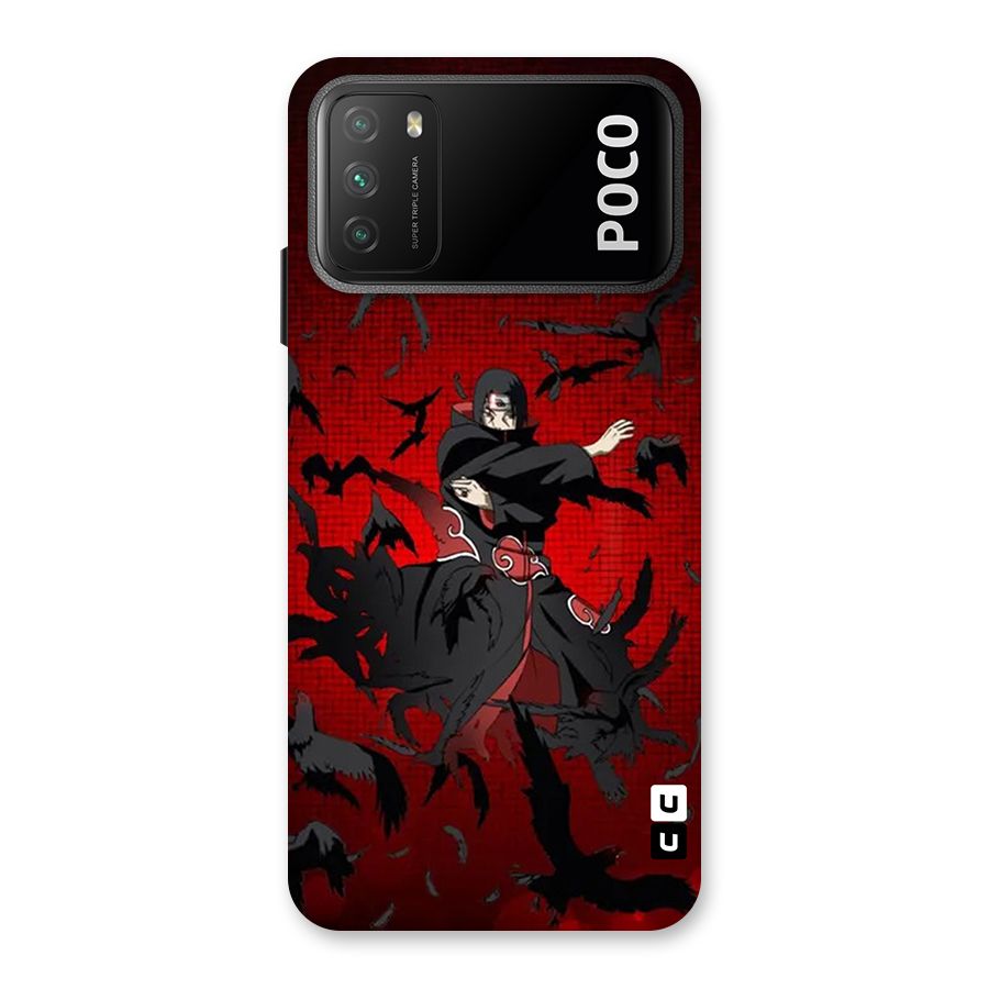 Itachi Stance For War Back Case for Poco M3