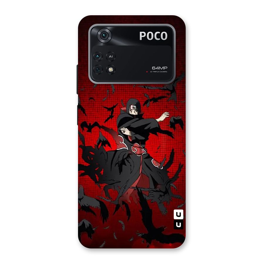 Itachi Stance For War Back Case for Poco M4 Pro 4G