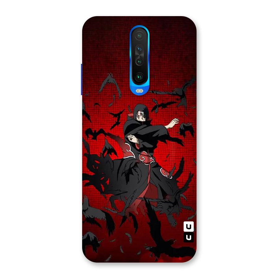 Itachi Stance For War Back Case for Poco X2