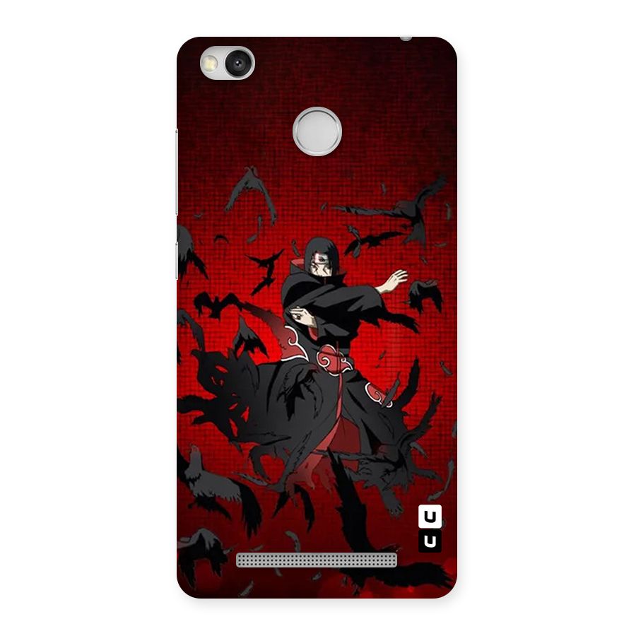 Itachi Stance For War Back Case for Redmi 3S Prime