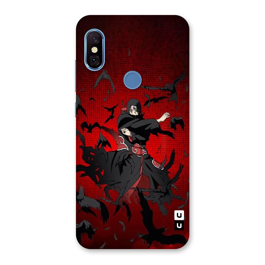 Itachi Stance For War Back Case for Redmi Note 6 Pro